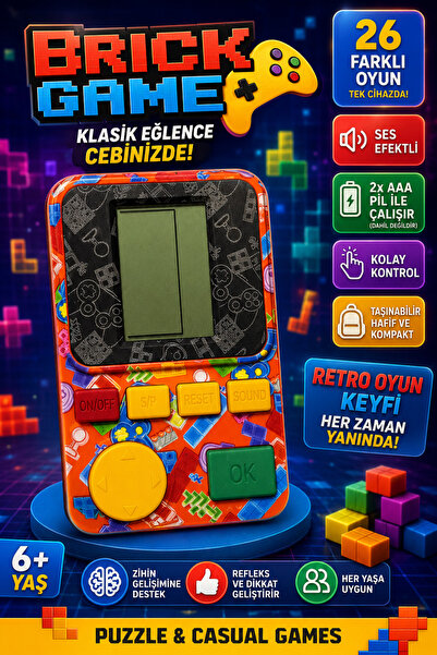 MYÖZYURT 26 Oyunlu Tetris