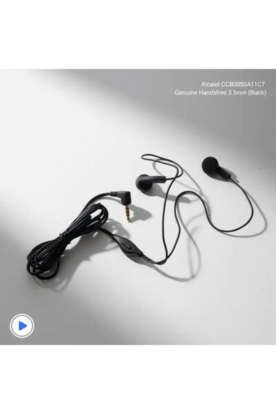 Alcatel CCB0050A11C7 – Γνήσιο Handsfree 3.5mm (Black)