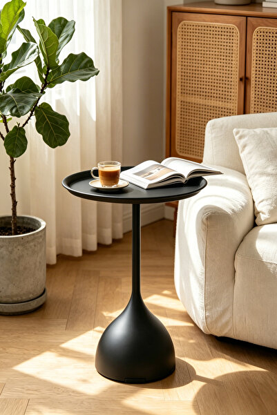Shangxing Rust-resistant wrought iron coffee table for home use | Teardrop-sh...