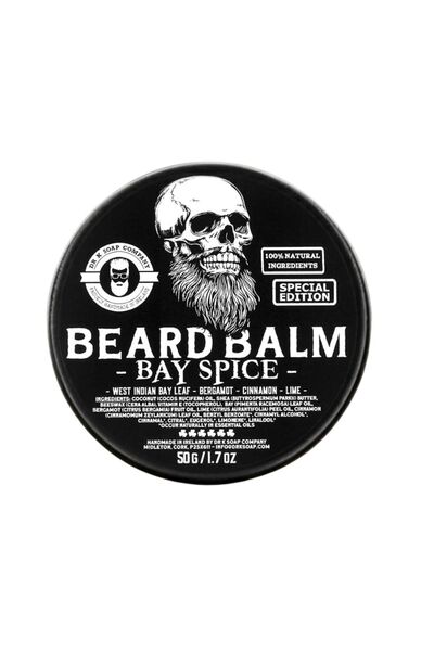 Dr K Soap Company Bay Spice Balsam de barbă Ediție Specială, 50 g