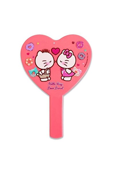 SANRIO Hello Kitty Handheld Mirror Heart Shaped