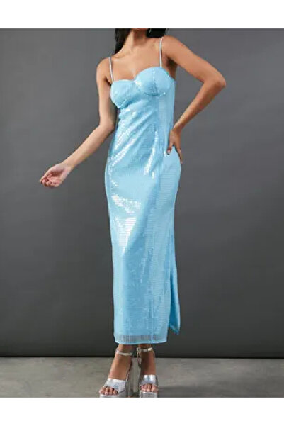 Evendi Rochie lunga, Albastru