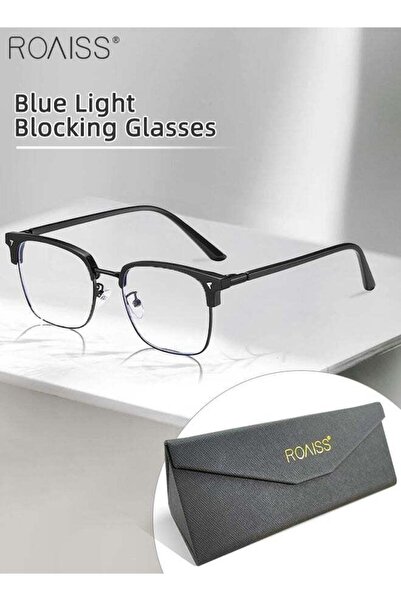 ROAISS Blue Light Blocking Glasses Blue Light Filter Computer Reading Gaming ...