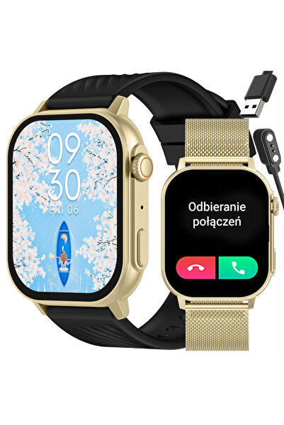 Gravity SMARTWATCH UNISEX GT15-6 - APELURI BLUETOOTH, CUREA SUPLIMENTARĂ (sg0...
