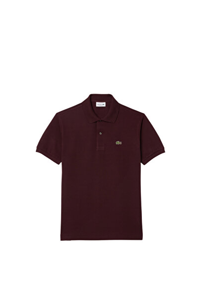 Lacoste L.12.12 Erkek Classic Fit Bordo Polo Tshırt