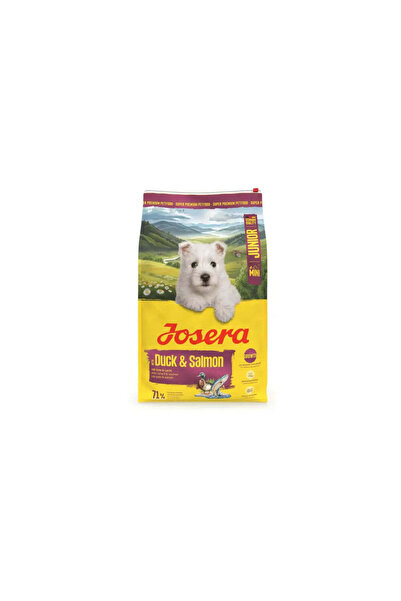 JOSERA Cred că este Mini Junior Salmon Duck 10 kg.
