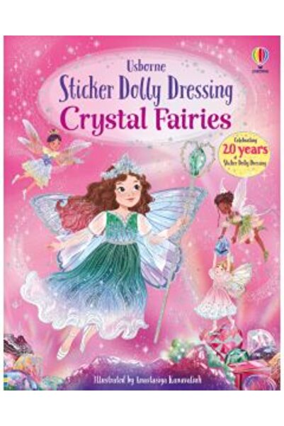 Usborne Sticker Dolly Dressing Crystal Fairies