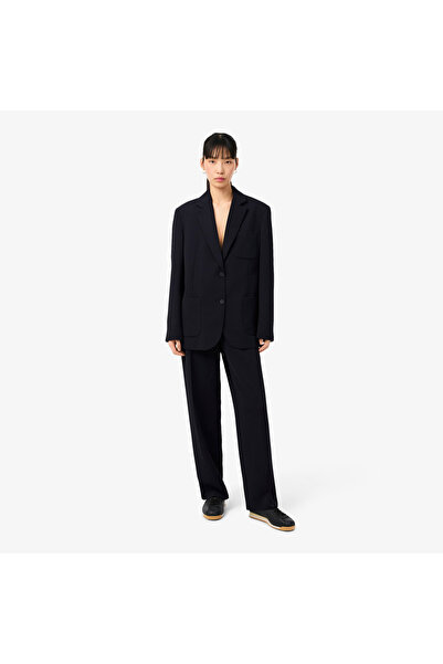 Lacoste Kadın Oversize Fit Lacivert Pantolon