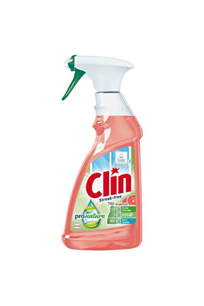 Clin Detergent de Geamuri cu Pulverizator - Streak-free Pro Nature Grapefruit...
