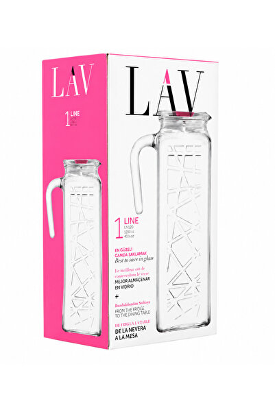 LAV Carafa Bloom/Line cu capac 1200 cc (1,2 Litri)