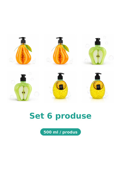 Tasty Set 6 Produse Tasty, Mix 2x Pepene Galben, 2x Mar Piele Sensibila, 2x A...