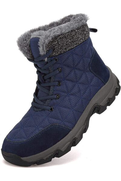 OEM Ghete Unisex Încălțăminte de Iarnă Impermeabilă Blană Trekking Albastru 40