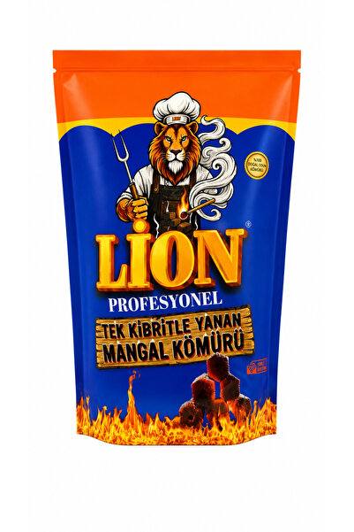 Lion Profesyonel Mangal Kömürü 1,5 Kg