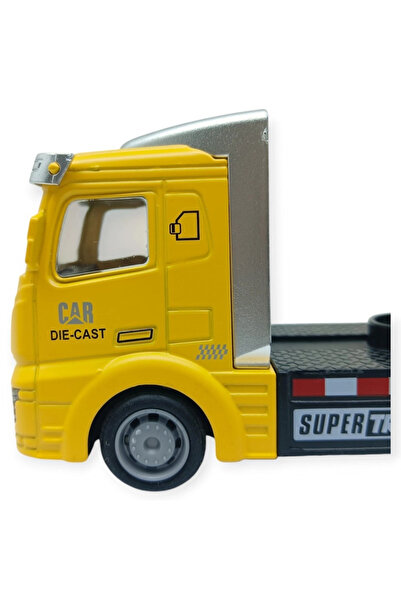 colezium Çekbırak Metal Truck Head cm - Yellow - 1 Pc