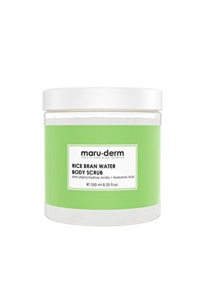 maruderm مقشر الجسم المبيض بماء الأرز AHA+حمض الهيالورونيك 250 مل