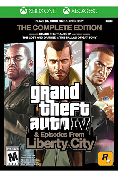 RockStar Games Grand Theft Auto IV (Complete Edition) Παιχνίδι XBOX 360 (Μετα...