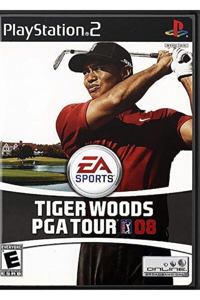 Electronic Arts Τάιγκερ Γουντς PGA Tour 08 Παιχνίδι PS2 (Μεταχειρισμένο)
