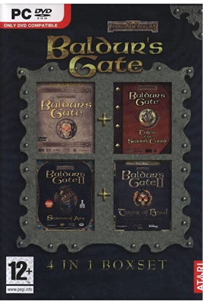 ATARI Baldur's Gate: 4 σε 1 Σετ Παιχνιδιών PC
