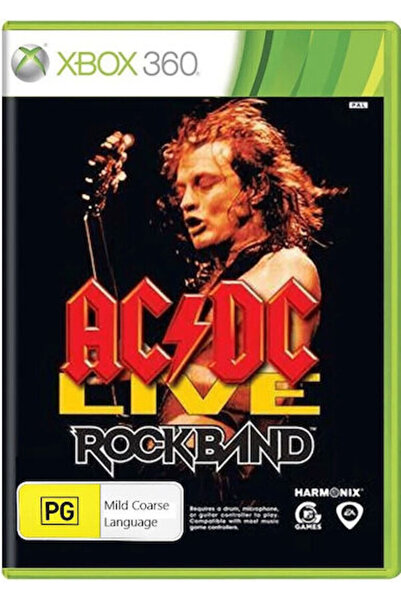 MICROSOFT Ροκ συγκρότημα AC DC Live Παιχνίδι XBOX 360 (Μεταχειρισμένο)