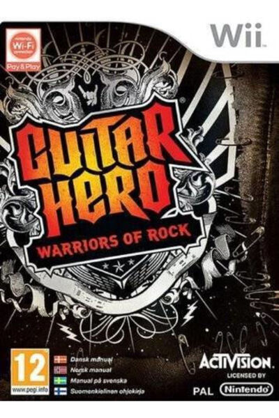 ACTIVISION Guitar Hero: Warriors of Rock Wii Παιχνίδι (Μεταχειρισμένο)