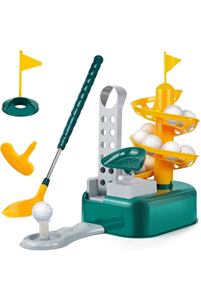 MACON Coo11 Kids Golf toys Set, Kids golf clubs Outdoor Toys Training Golf Ba...