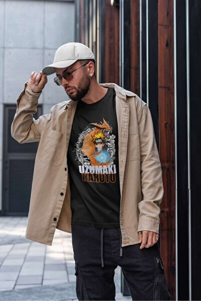 iLovePrints Uzumaki Naruto with Kurama Tshirt