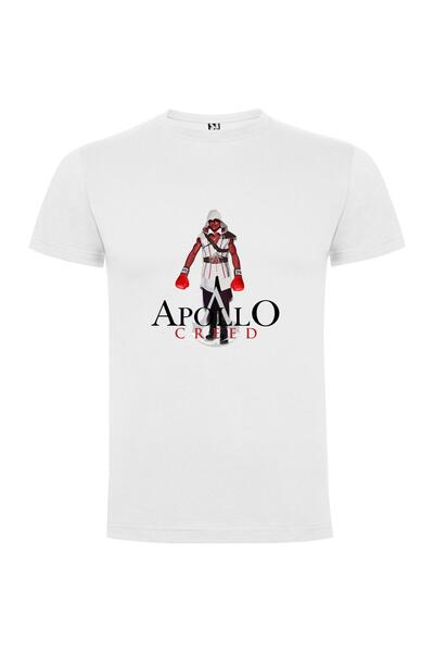 iLovePrints White Apollo's Red Gloves Tshirt