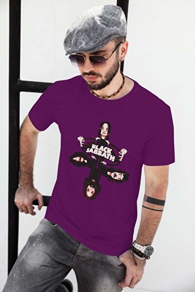 iLovePrints Black Sabbath Illustrated Poster Tshirt