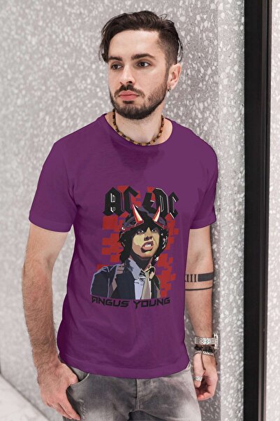 iLovePrints AC/DC Themed Art Tshirt