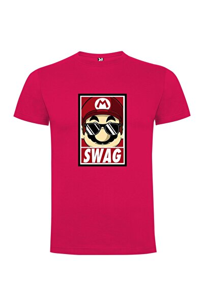 iLovePrints Mario's Swag Portrait Tshirt