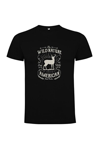 iLovePrints Wildlife Noir Tee Tshirt