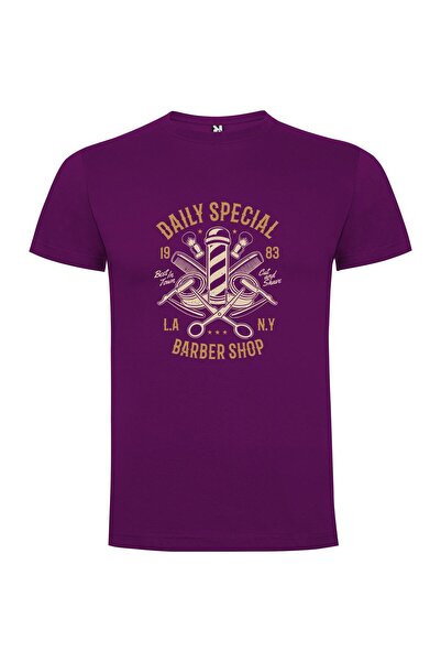 iLovePrints Superior Vintage Barber Art Tshirt