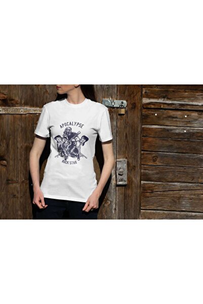 iLovePrints Apocalypse Rock Star Tshirt