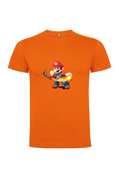 iLovePrints Mario's Flaming Fury Tshirt