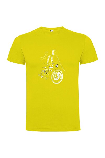 iLovePrints Retro Dark Knight Biker Tshirt