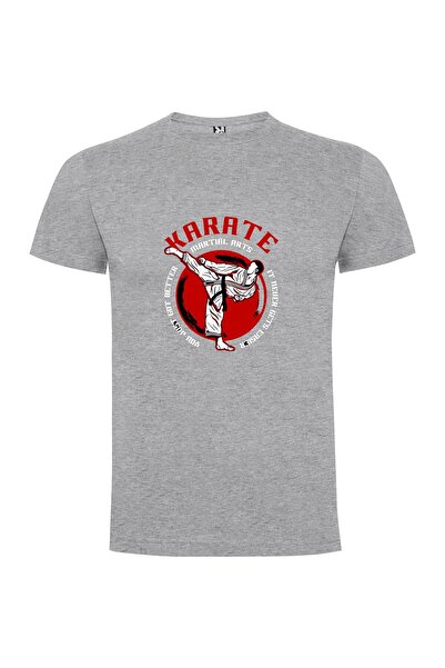 iLovePrints Dynamic Karate Kick Tshirt