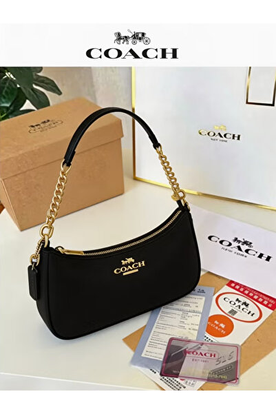 Coach New York حقيبة كتف نسائية بتصميم مميز، حقيبة يد، حقيبة ماسنجر