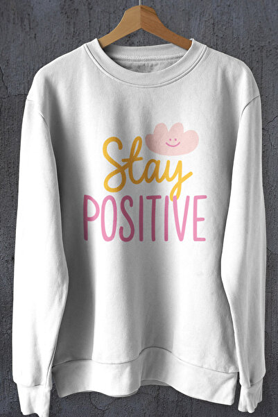 iLovePrints Μακρυμάνικη Μπλούζα Stay Positive