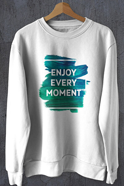 iLovePrints Μακρυμάνικη Μπλούζα Enjoy Every Moment