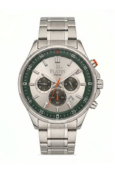 Platin Pierre Men's Wristwatch Sa-Pl-1274Ga-A1