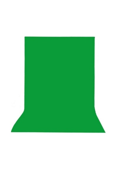Akdeniz 160x200cm green screen yeşil fon perde kumaş