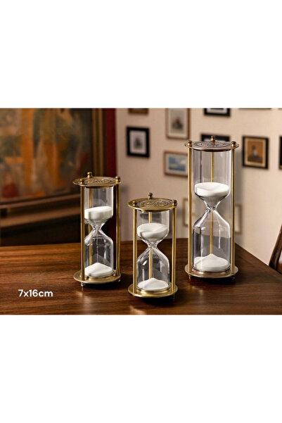TTT Dekoratif Cam Kum Saati 7x16 cm