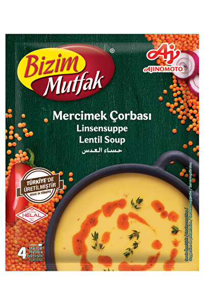 Bizim Mutfak Lentil Soup 65g | Traditional Turkish Mercimek Soup Mix | Quick ...