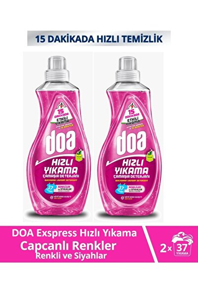 Doa Express Hızlı Yıkama Canlı Renkler Renkli Ve Siyahlar Sıvı Çamaşır Deterj...
