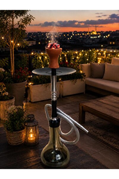 Hd Marketim Nargile Takımı 65 Cm Modern Şişe Lüx Balkon Cafe Nargilesi 17 Cm ...