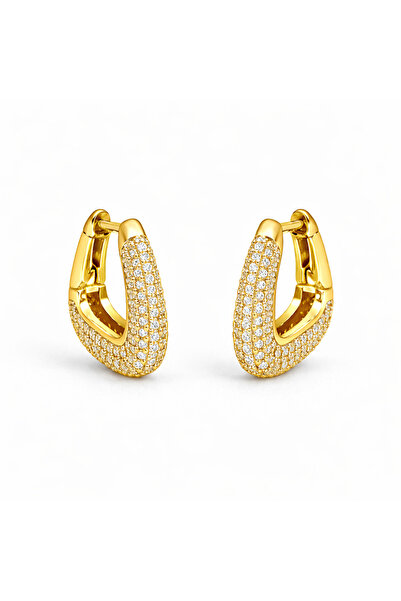 PerleJewelry أقراط أوروم الذهبية