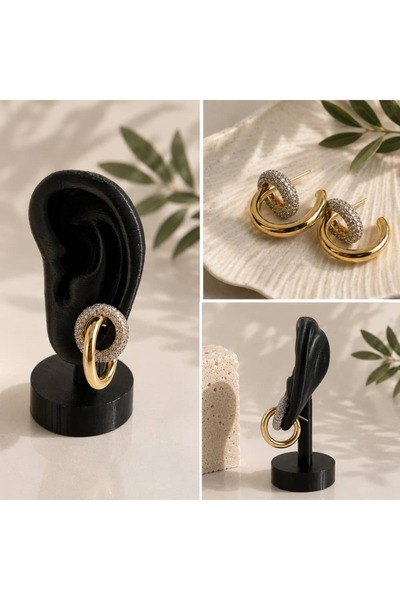 XP Duality 14K Küpe