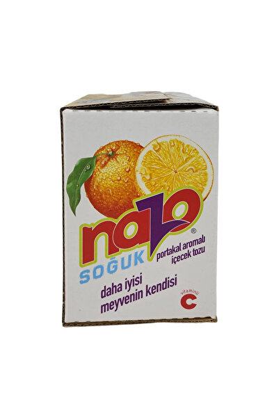 NAZO Portakal Aromalı Toz İçecek 90 Gr * 24Lü