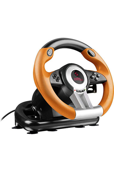 Speedlink Ντριφτ Ο.Ζ. Αγωνιστικό τιμόνι με λεβιέ ταχυτήτων και πετάλια για PC...