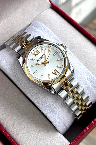 Tom Jones London Original Women's Wristwatch with 2-Year Warranty Steel Strap...